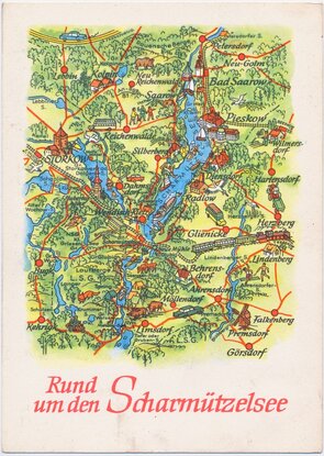 Rund um den Scharmützelsee (Orientierungskarte)